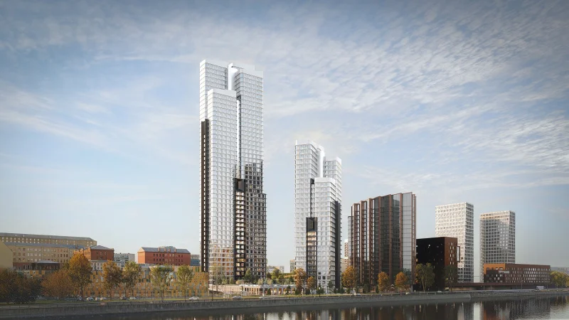 На Новоданиловской набережной построят жилой комплекс с футуристичной архитектурой